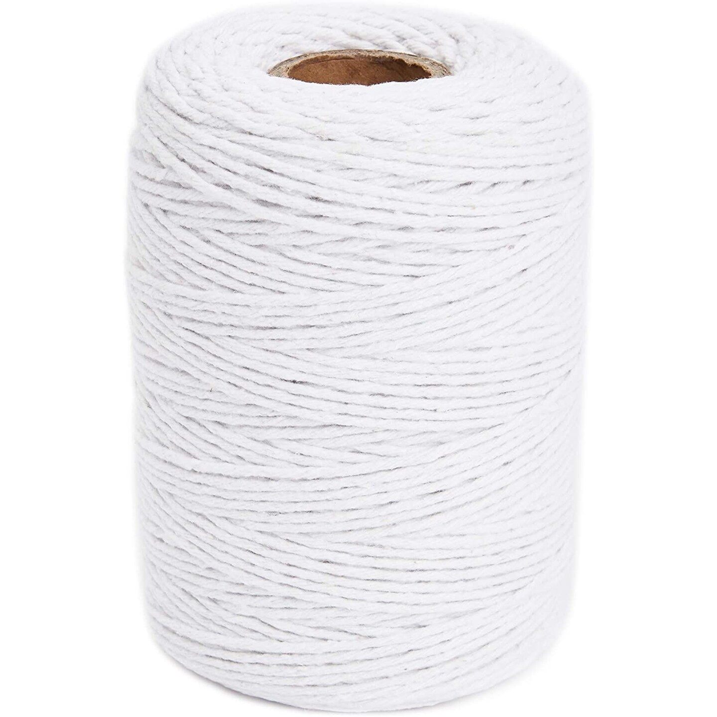 200 Yards of 2mm Macrame Cord for Crafts White Cotton String for Gift Wrapping Bakers Twin for Wall Hanging Plant Hangers DIY Projects Gardening