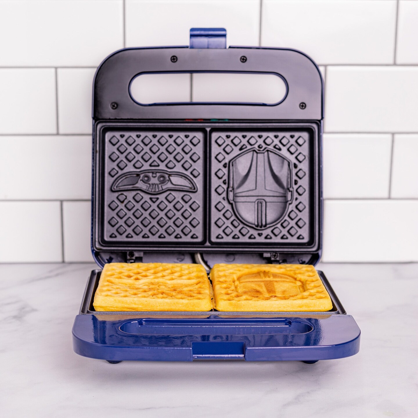 Uncanny Brands Star Wars: The Mandalorian Waffle Maker- The Child