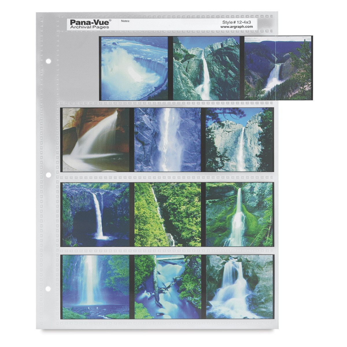 Pana-Vue Archival Pages - 4&#x22; x 5&#x22; Transparency Sleeve