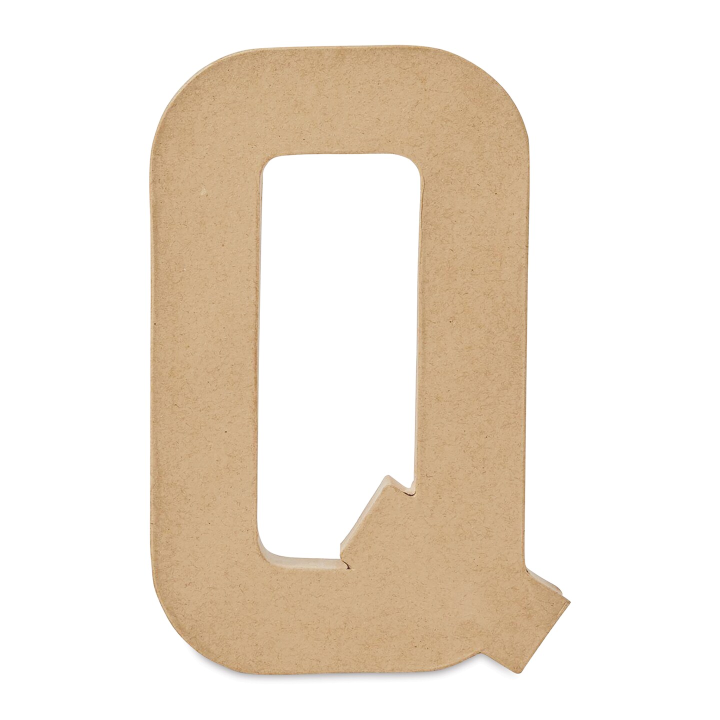 Park Lane Paper Mache Letter - Q, Uppercase, 8&#x22;