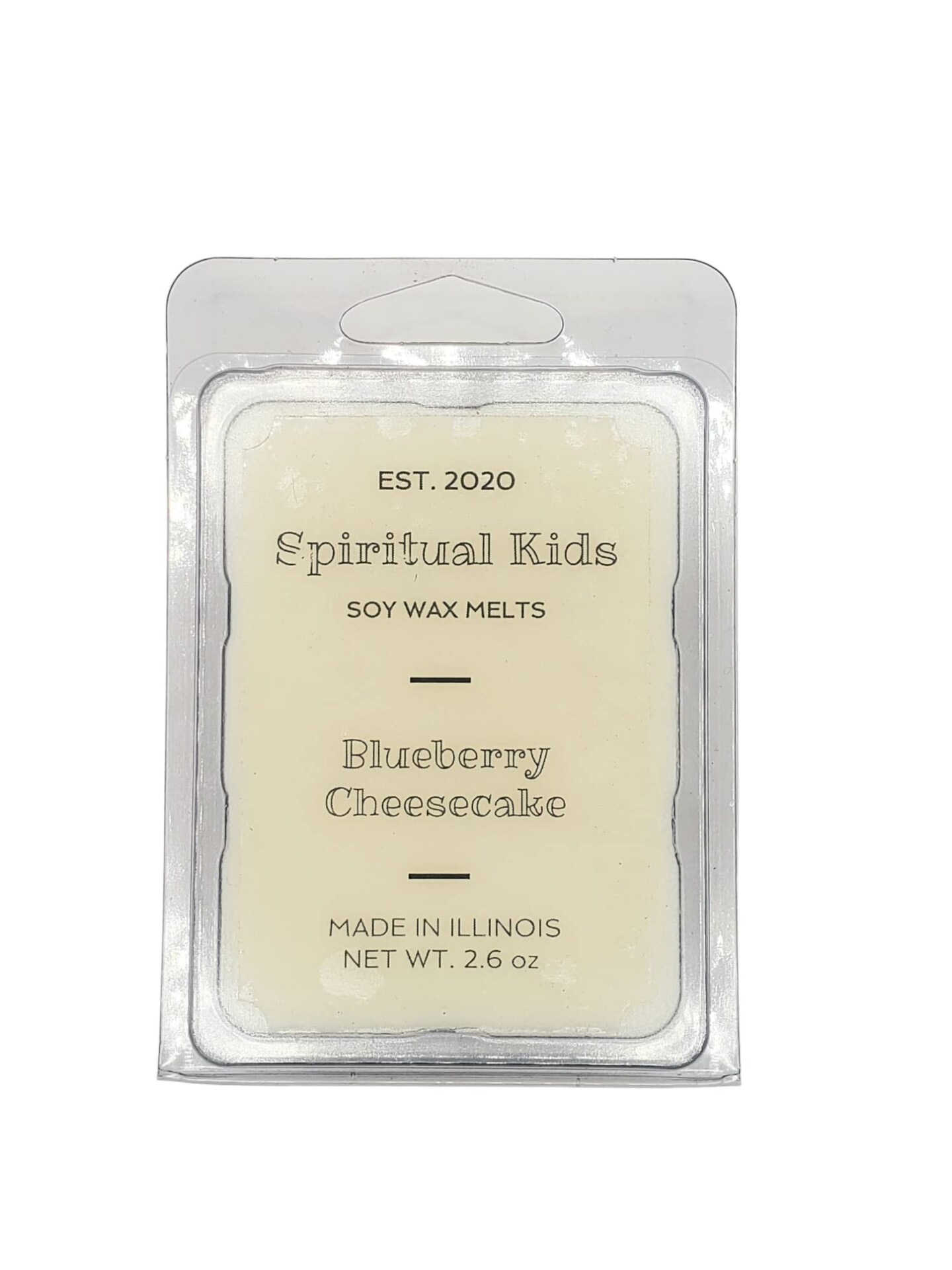 Blueberry Cheesecake 2.6oz Soy Wax Melts Natural Soy Wax Melts 6 cubes Hand Poured with Fragrant/Essential Oils!