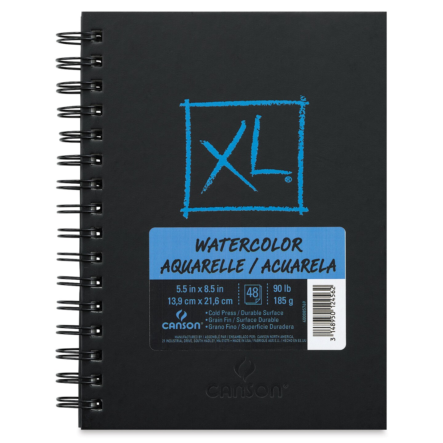 Canson XL Watercolor Book - 5-1/2&#x22; x 8-1/2&#x22;, 48 Sheets