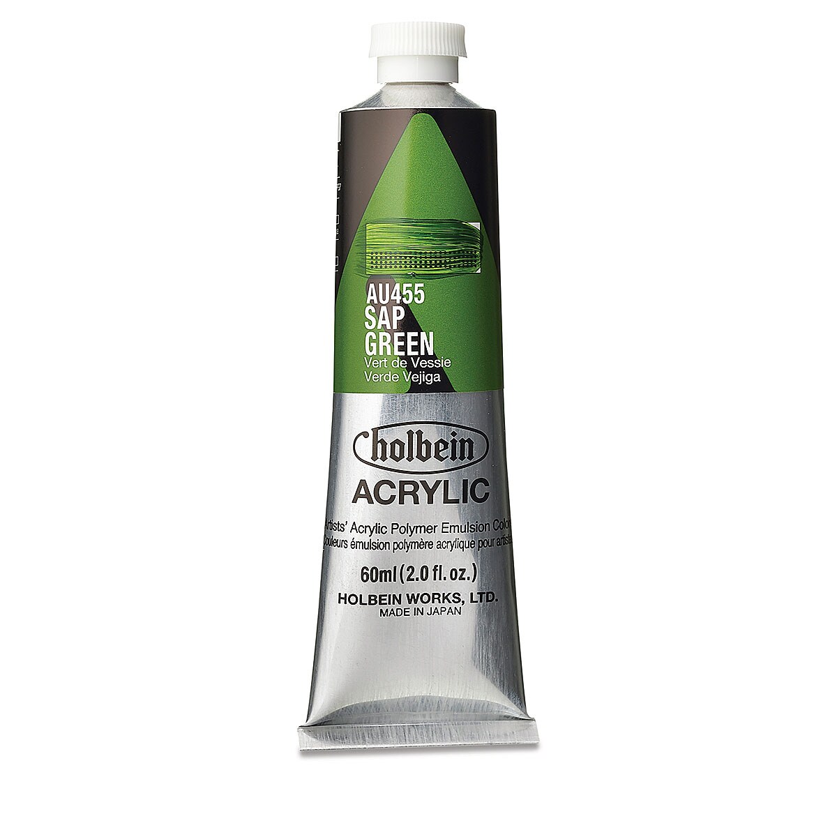 Holbein Heavy Body Artist Acrylics - Sap Green, 60 ml tube