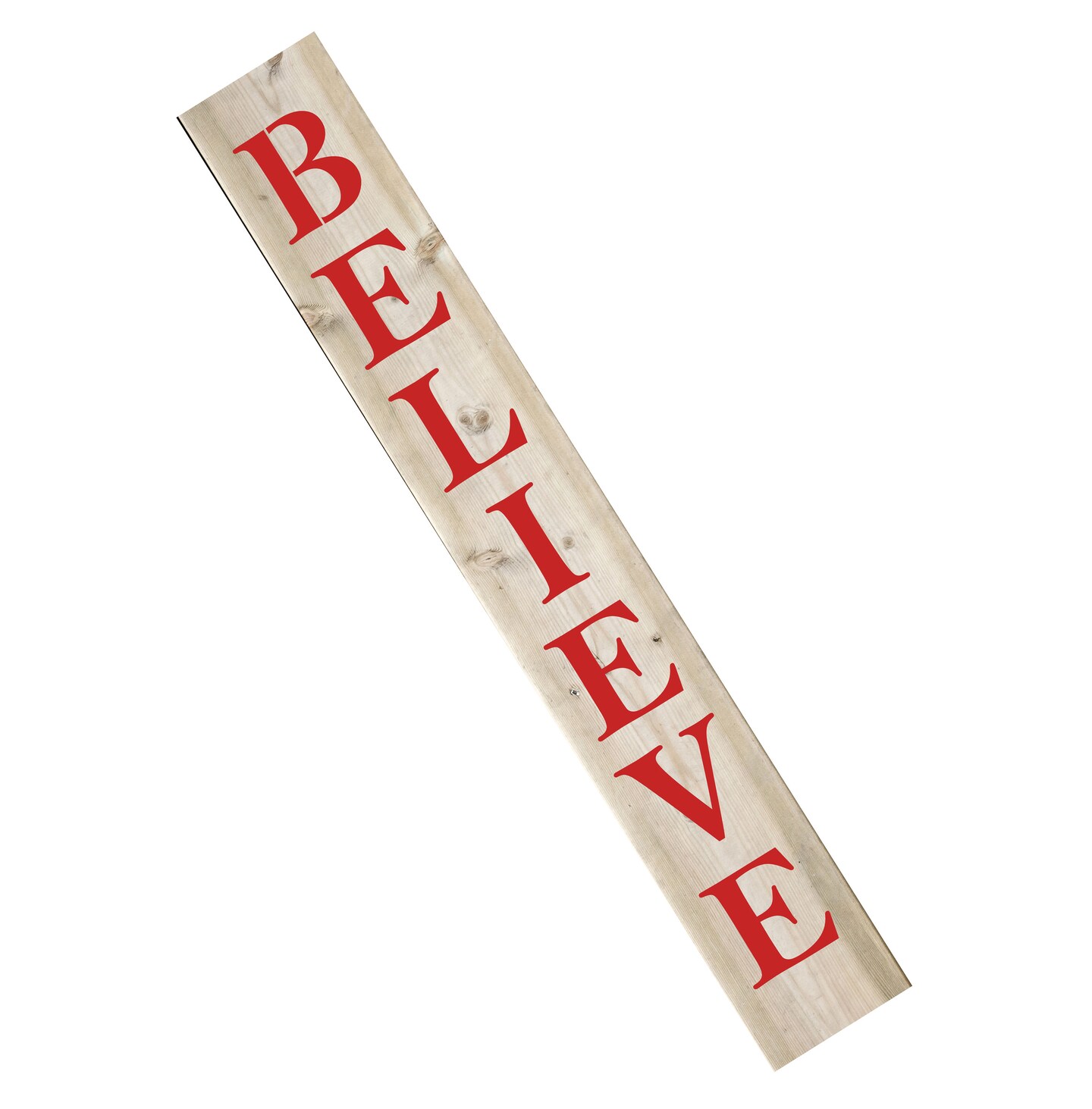 39-Inch Believe Tall Wall Stencil | 3807 by Designer Stencils | Word & Phrase Stencils | Reusable Art Craft Stencils for Painting on Walls, Canvas, Wood | Reusable Plastic Paint Stencil for Home Makeover | Easy to Use & Clean Art Stencil