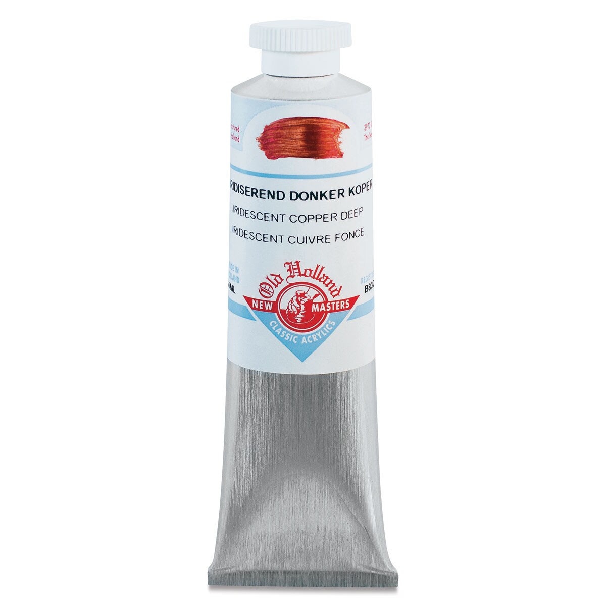 Old Holland New Masters Classic Acrylics - Iridescent Deep Copper, 60 ml tube