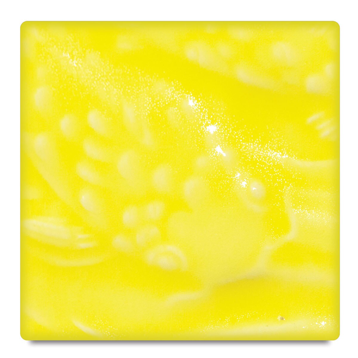 Amaco Liquid Gloss Glaze - Pint, Canary Yellow, Translucent