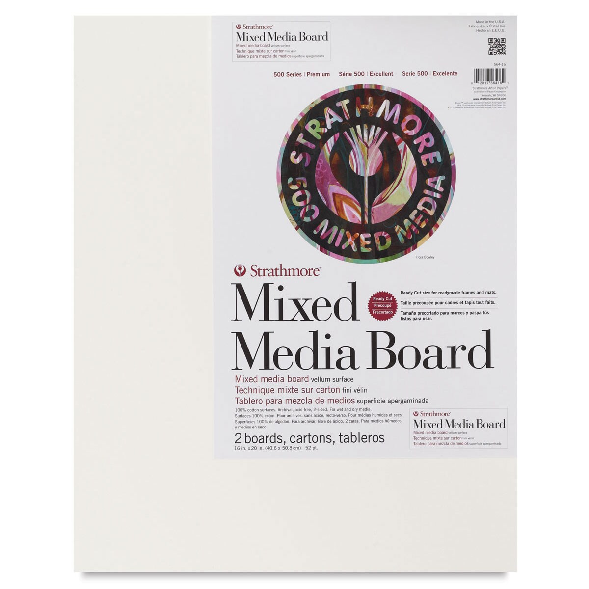 Strathmore Mixed Media Board Pack - 16&#x22; x 20&#x22;, Pkg of 2