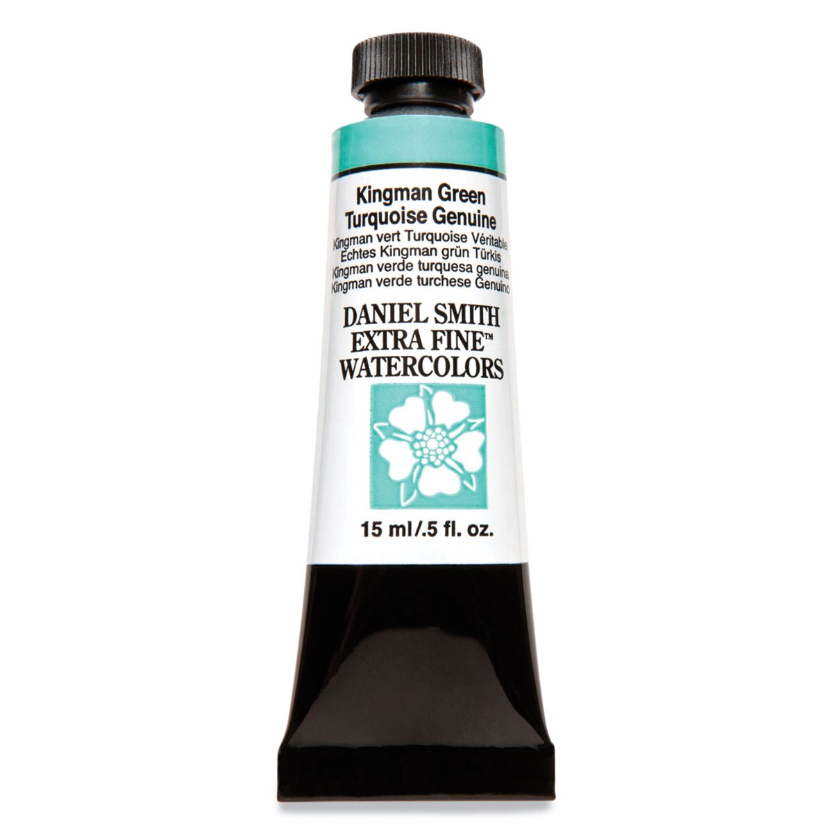 Daniel Smith Extra Fine Watercolor - PrimaTek, Kingman Green Turquoise Genuine, 15 ml Tube