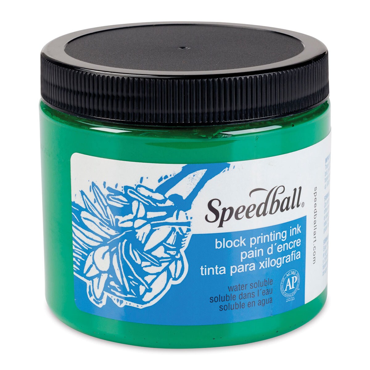 Speedball WaterSoluble Block Printing Ink Green, 16 oz Michaels