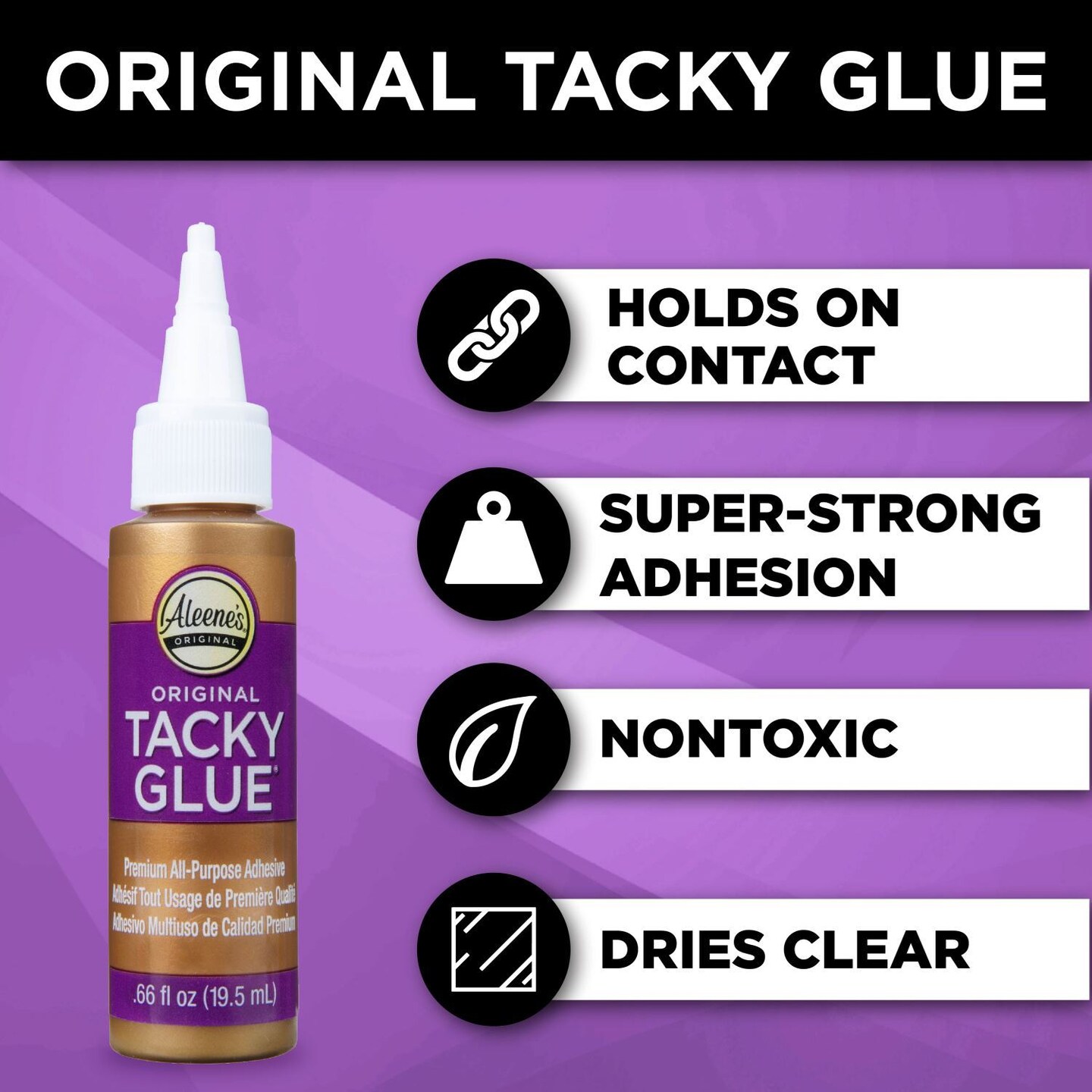 Aleene&#x27;s Original Tacky Glue Mini .66 fl. oz. 3 Pack