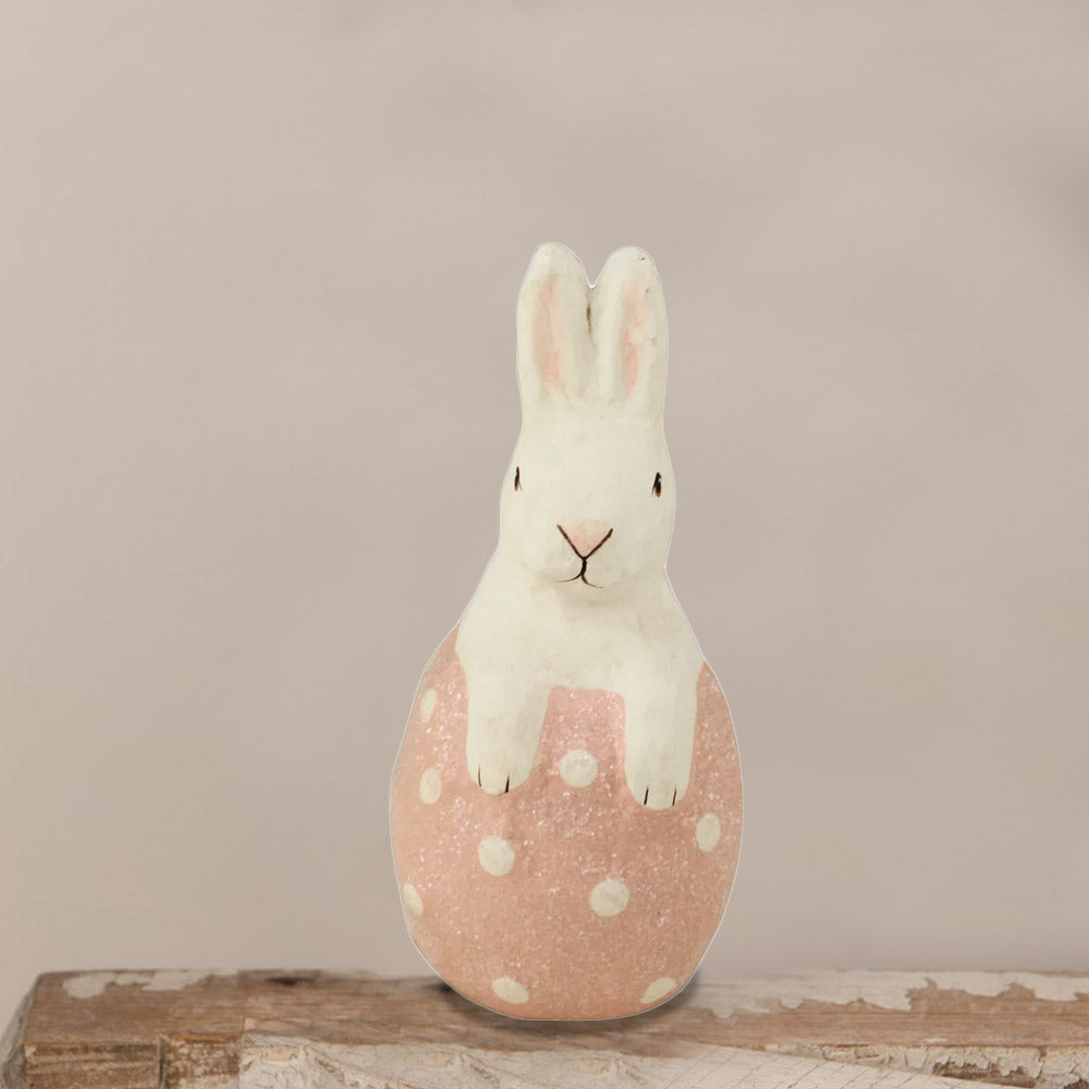 Bethany Lowe Designs Little Bunny in Pink Egg Michaels