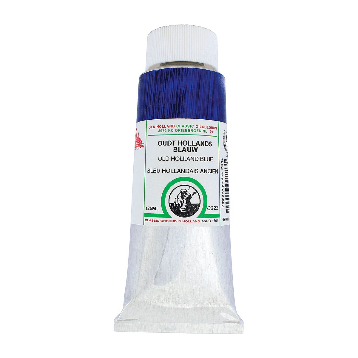 Old Holland Classic Oil Color - Old Holland Blue, 125 ml tube