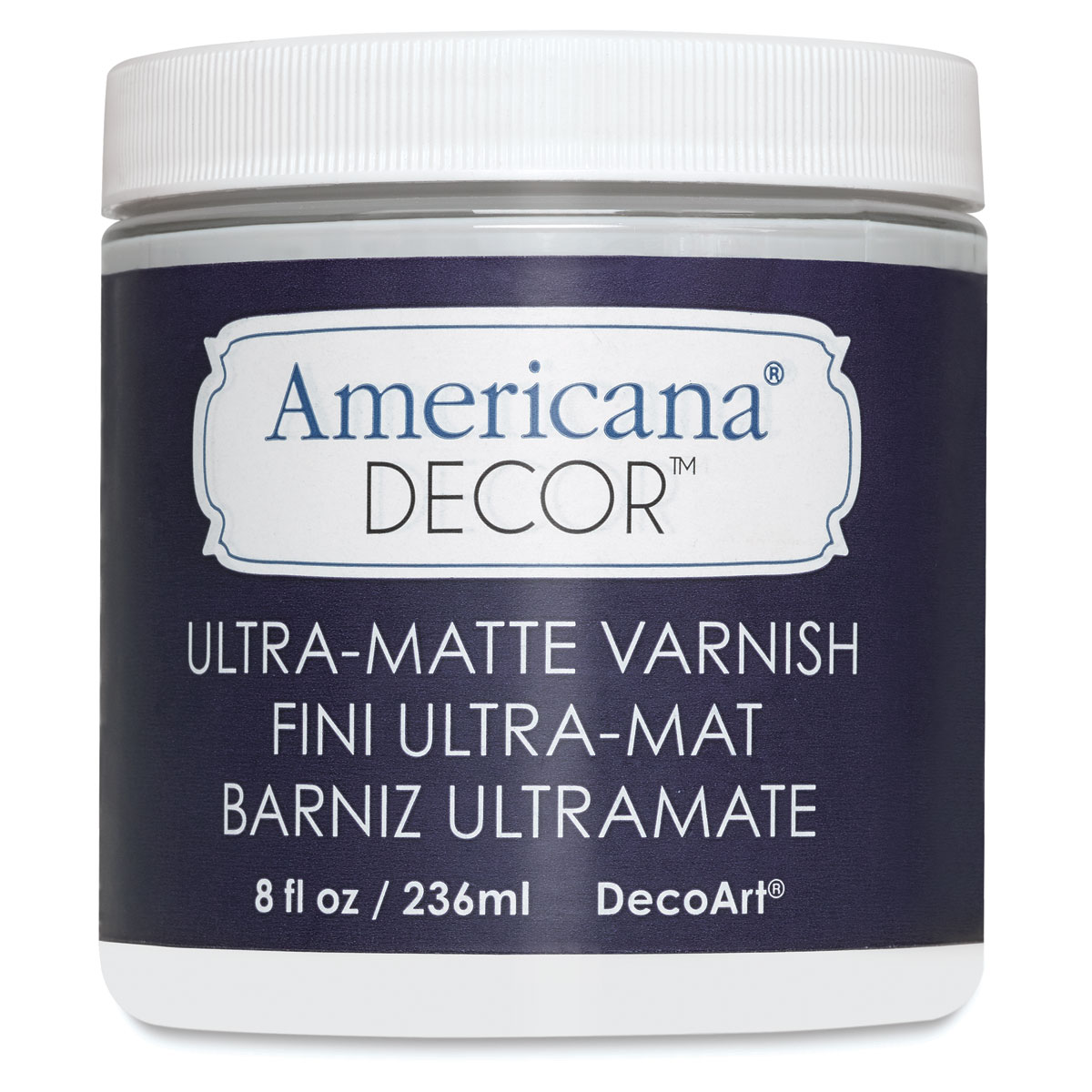 DecoArt Americana Decor Varnish Ultra Matte, 8 oz jar Michaels