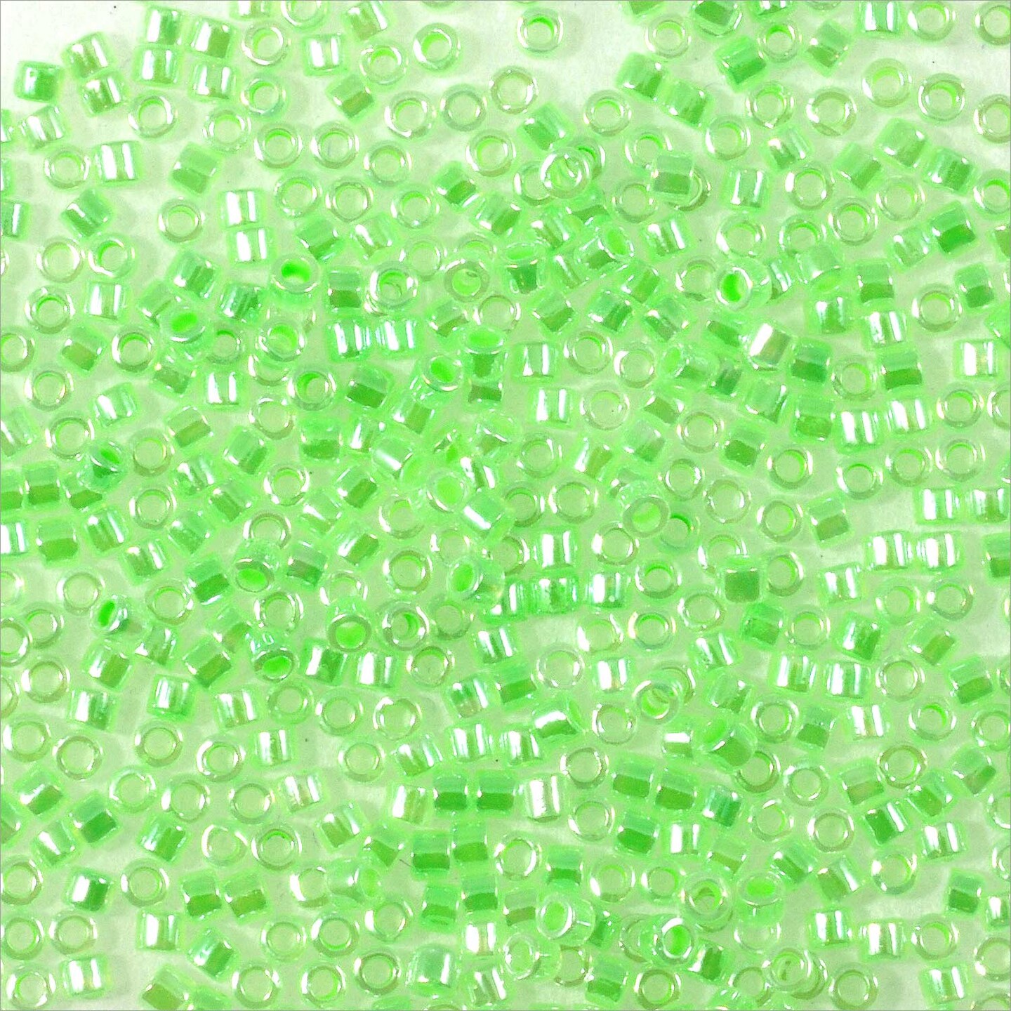 Miyuki Delica Seed Beads – Size 11/0 (1.6 mm), DB1831, Duracoat Galvanized Silver, 7.2 g, Approx. 1440 Beads, Made in Japan