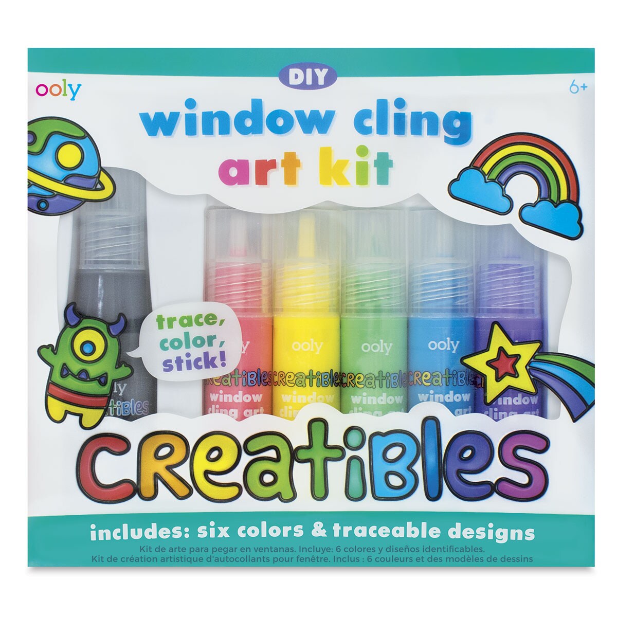 Ooly Creatibles DIY Window Cling Art Kit