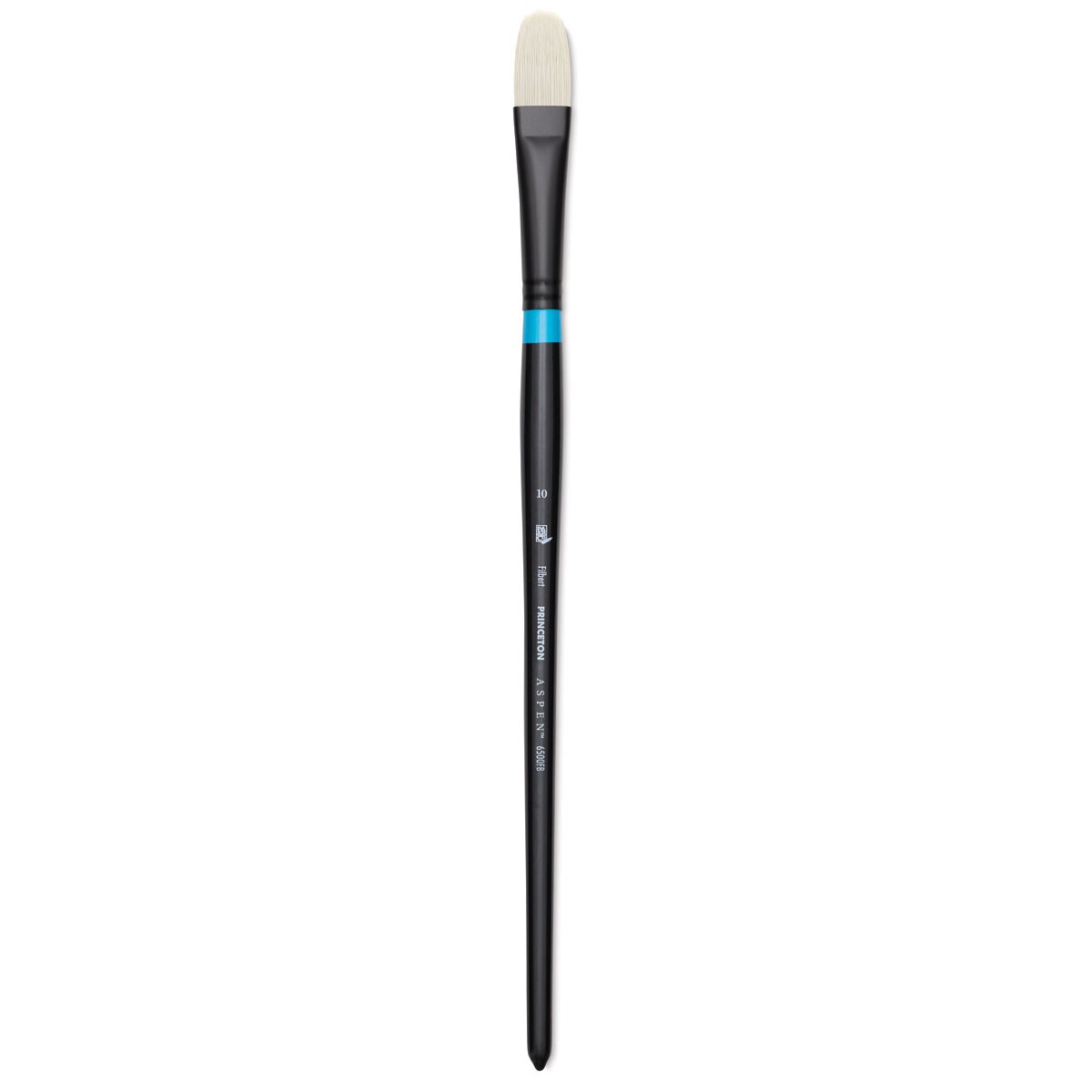 Princeton Series 6500 Aspen Synthetic Brush - Size 10, Filbert, Long Handle