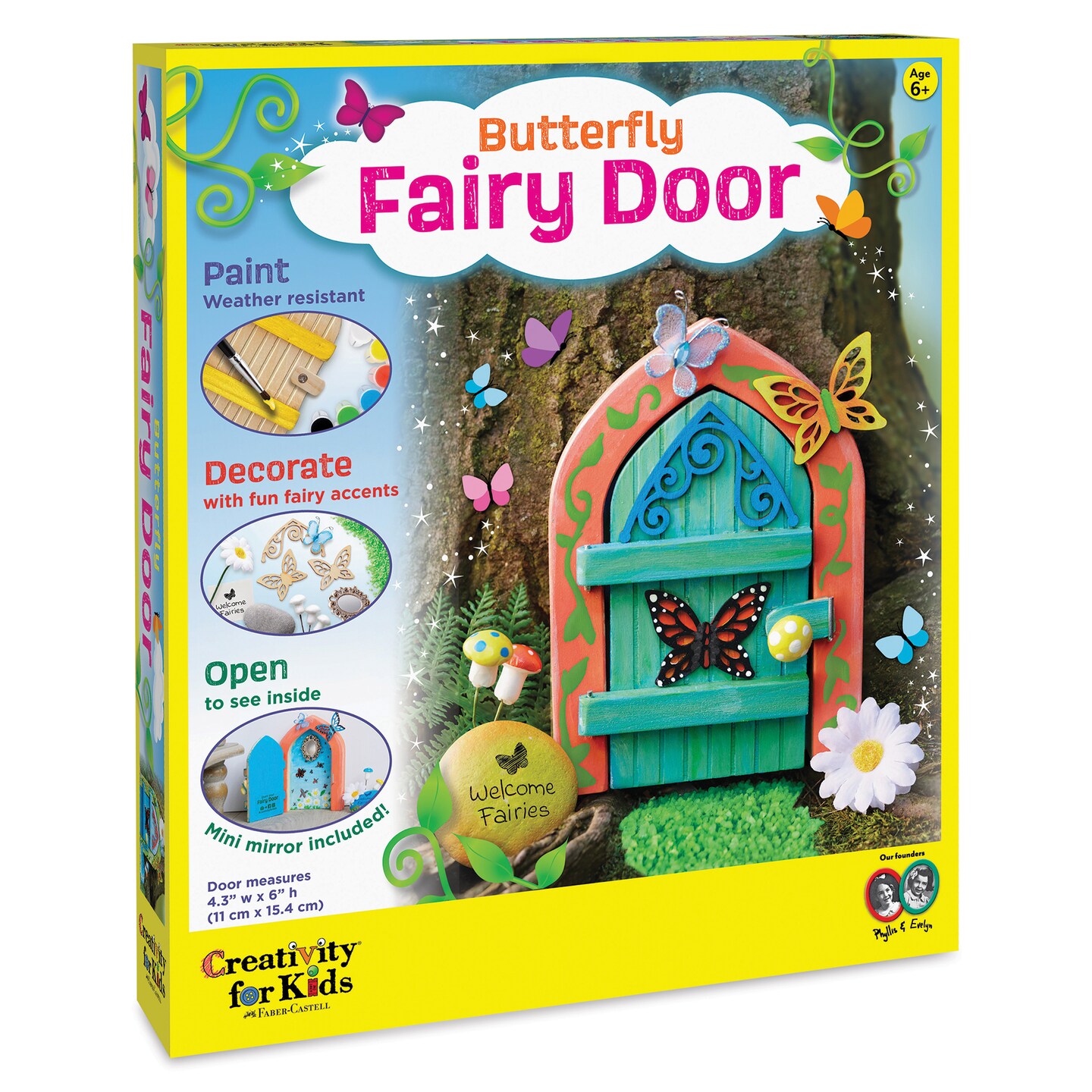 Creativity for Kids Butterfly Fairy Door Kit