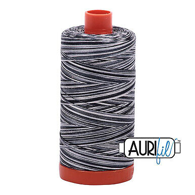 Aurifil Mako Cotton Thread Variegated Graphic 4665 50Wt 1422Yd