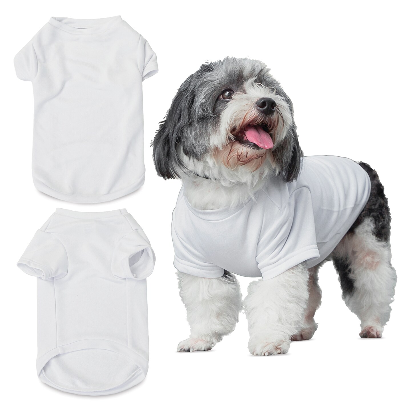 Craft Express Sublimation Printing Pet Product - Pet T-Shirt, X-Large, Pkg of 2
