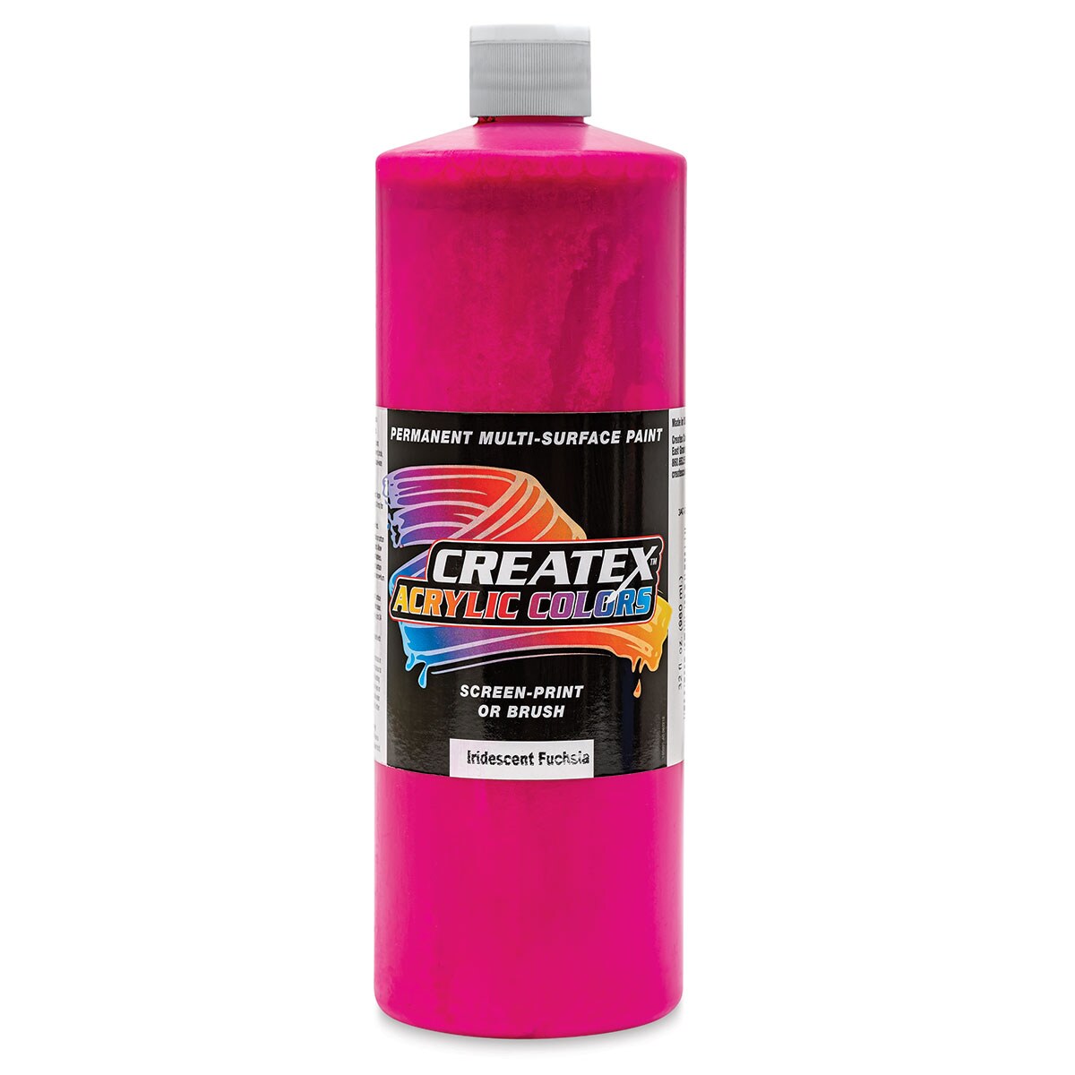 Createx Acrylics Iridescent Fuchia, Quart Michaels