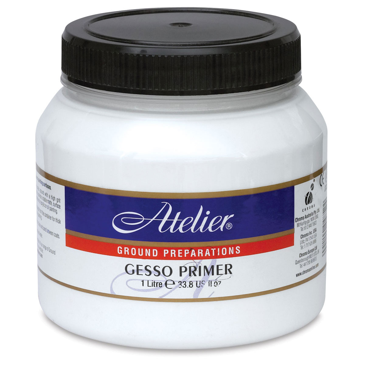 Chroma Atelier Gesso Primer Gesso Primer 32 oz jar Michaels