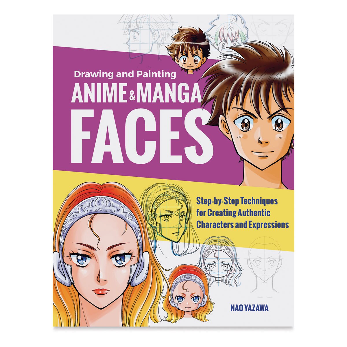 Drawing and Painting Anime and Manga Faces