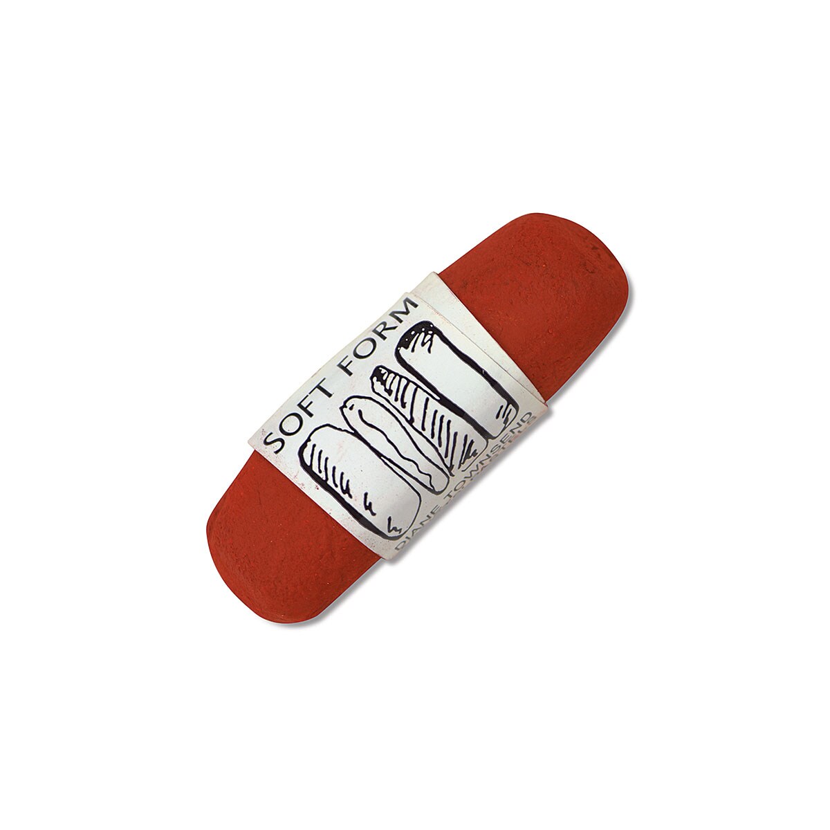 Townsend Artists' Soft Form Pastel - Toluidine Red 045D