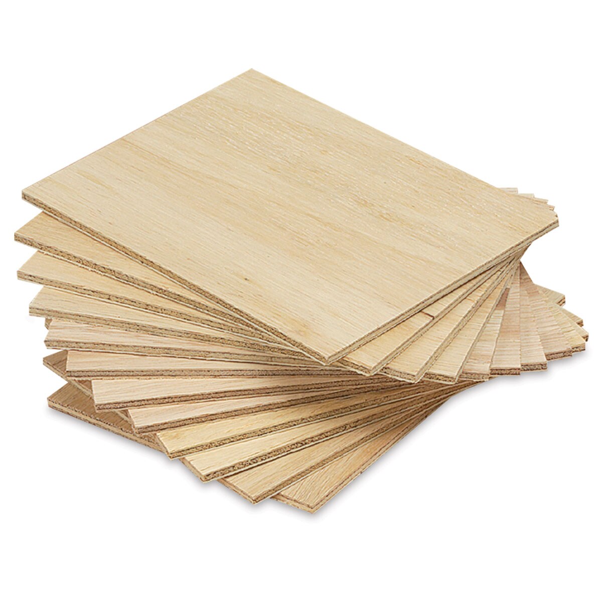 Wood Blocks - 12 Pieces, 8&#x22; x 12&#x22;, White