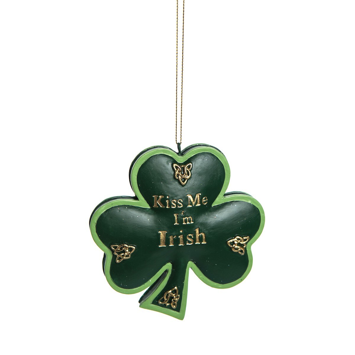 Kiss Me I&#x27;m Irish St. Patrick&#x27;s Day Irish Fun Decor  Christmas XMAS Ornament