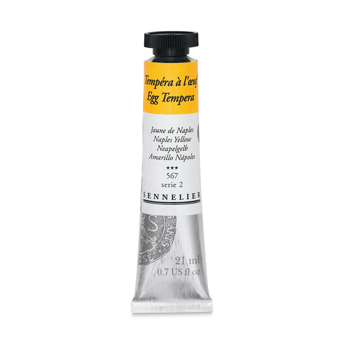 Sennelier Artists Egg Tempera Naples Yellow, 21 ml tube Michaels