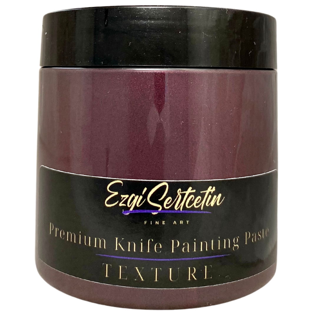 Premium Palette Knife Painting Paste|Modeling Paste|Texture Paste|Authentic Bright Colors|Ready to Use|Easy to Apply| 6oz by Volume|Ezgi Sertcetin