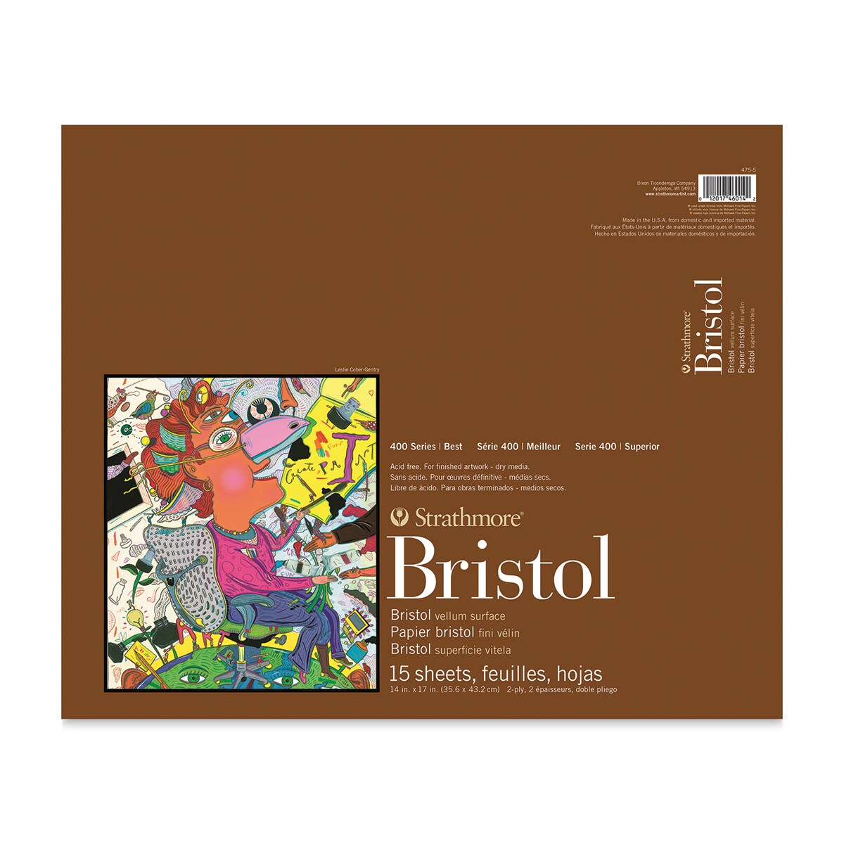 Strathmore Bristol Pad 14" x 17", 2 Ply, Vellum, 15 Sheets Michaels