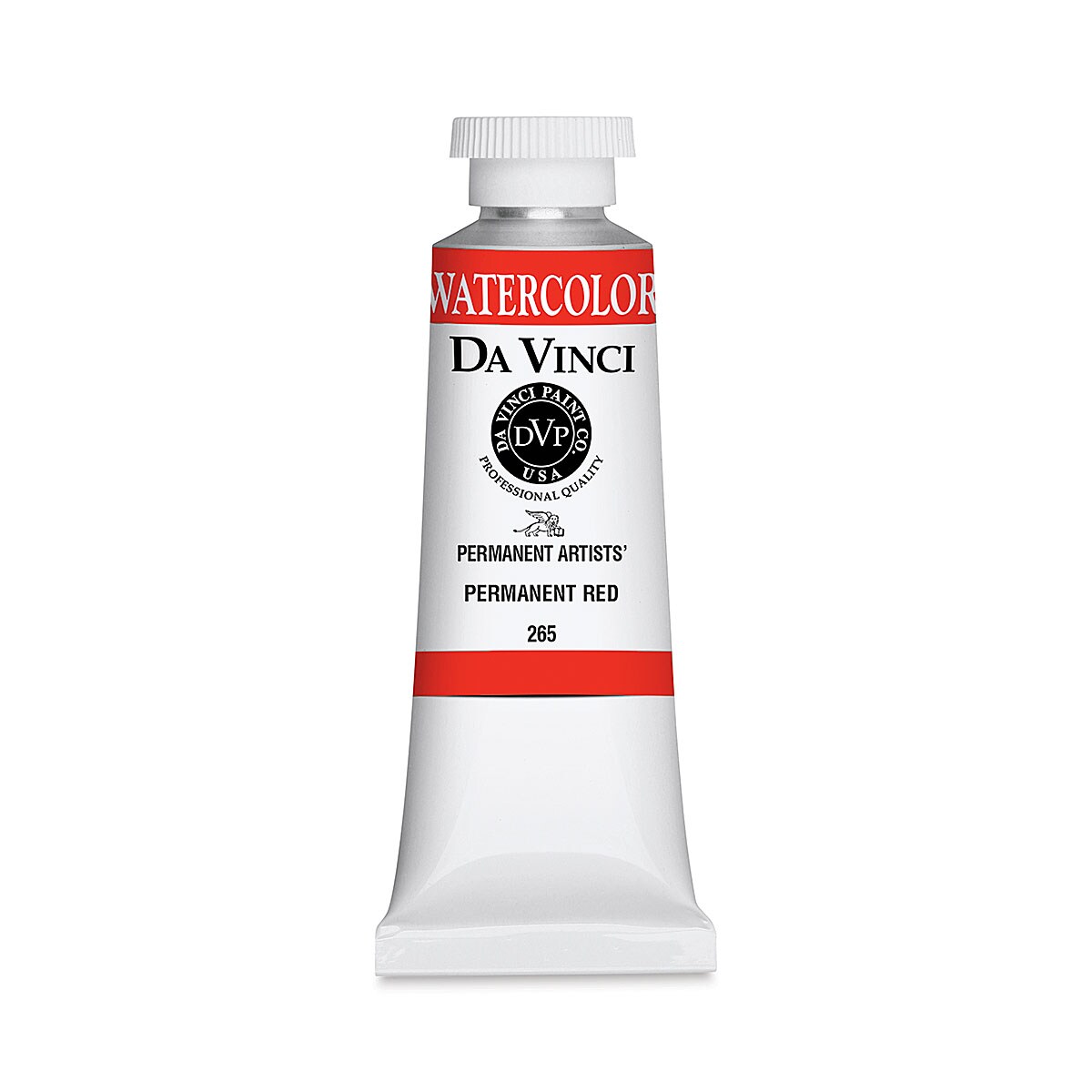 Da Vinci Artists&#x27; Permanent Watercolor - Red (Permanent), 37 ml tube