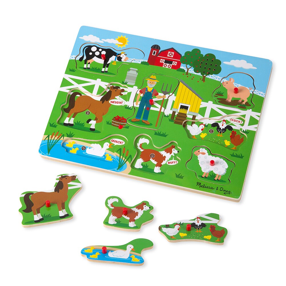Old MacDonald&#x27;s Farm Sound Puzzl