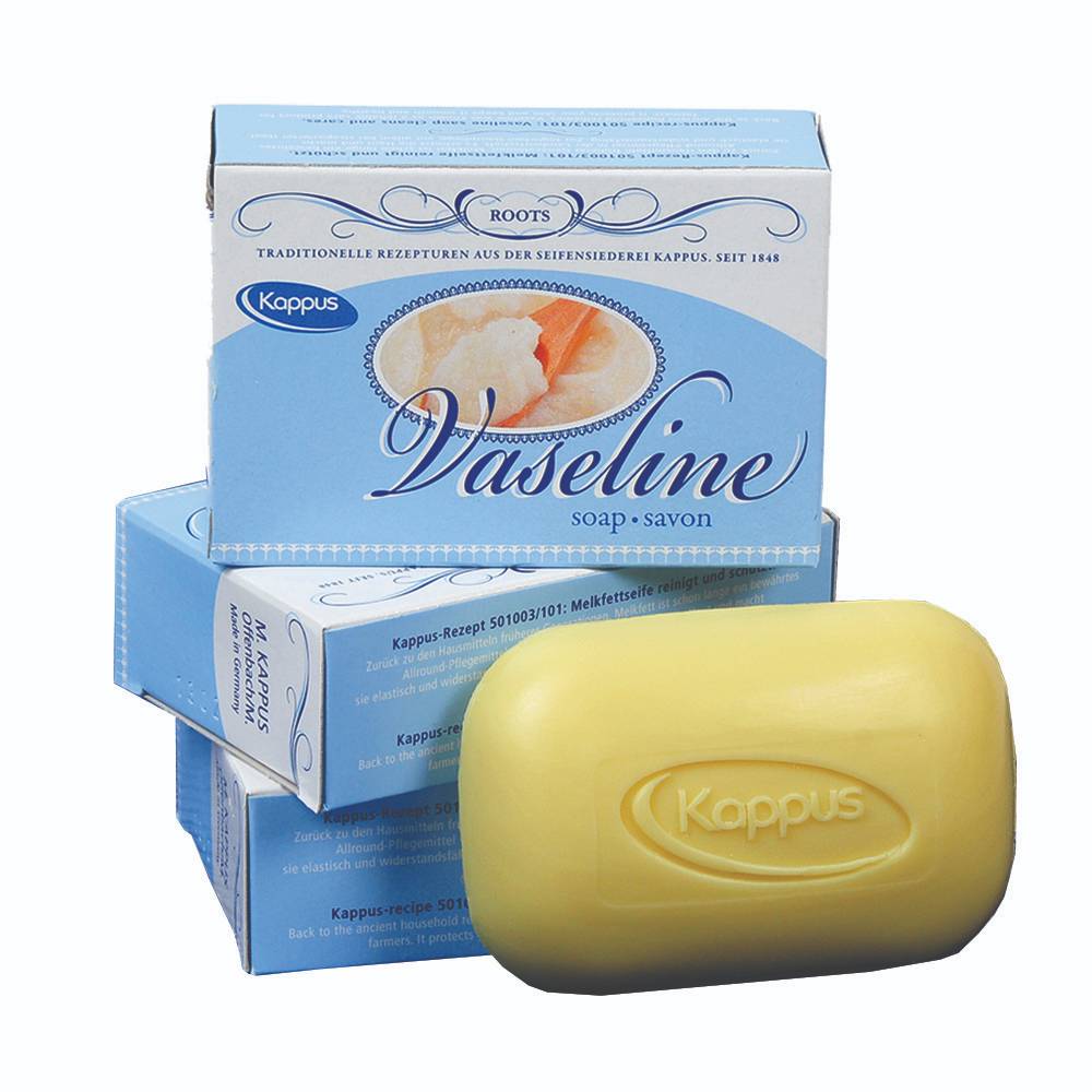 Kappas Roots Melkfett Vaseline Bar Soap Moisturizing Nourishing Pack of 3