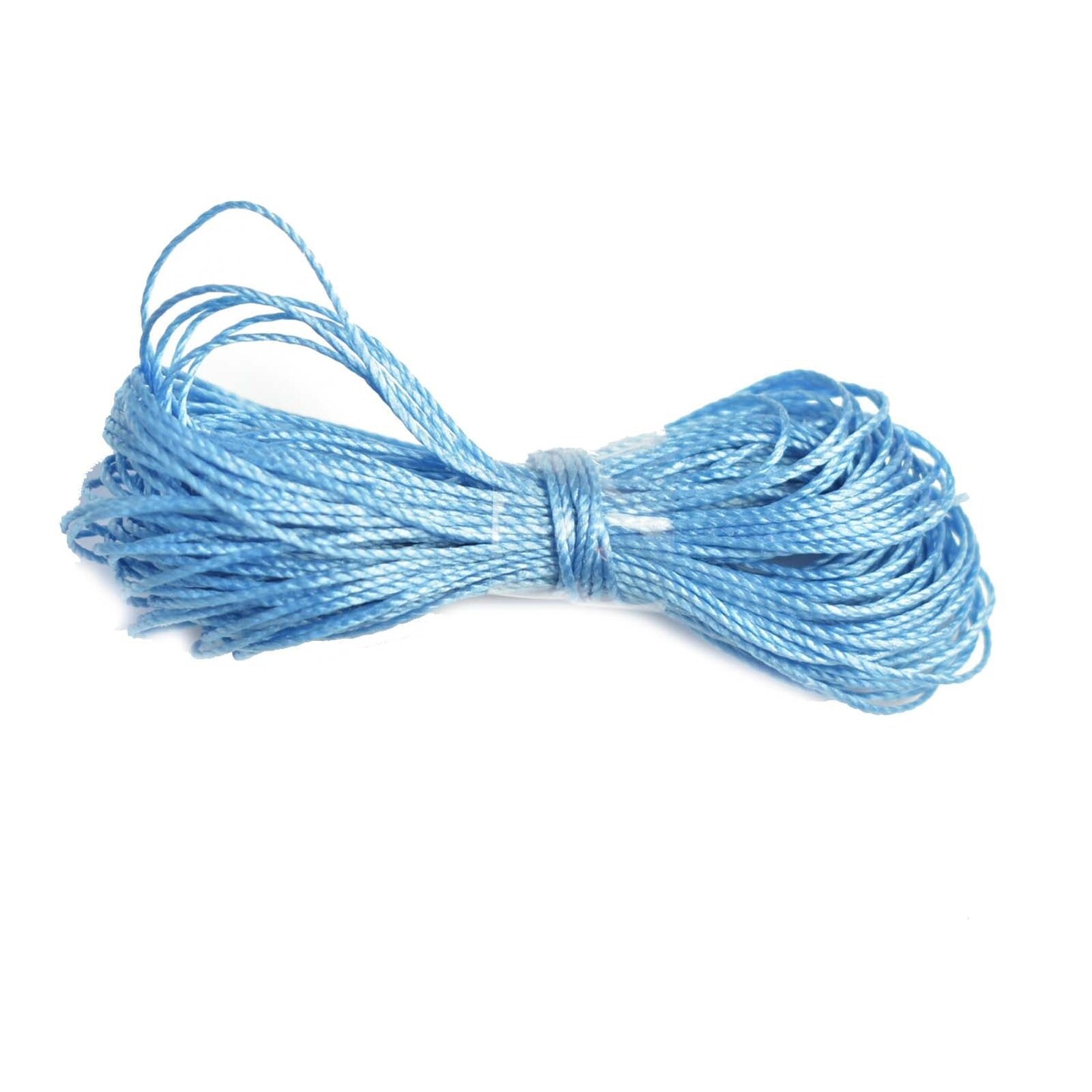 Sky Blue Nylon Monocord Thin Beading Thread .12mm (Can Use a #12 Needle)