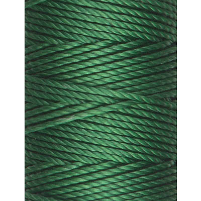 C-Lon Tex 400 Heavy Weight Bead Cord, Green - 1.0mm, 36 Yard Spool