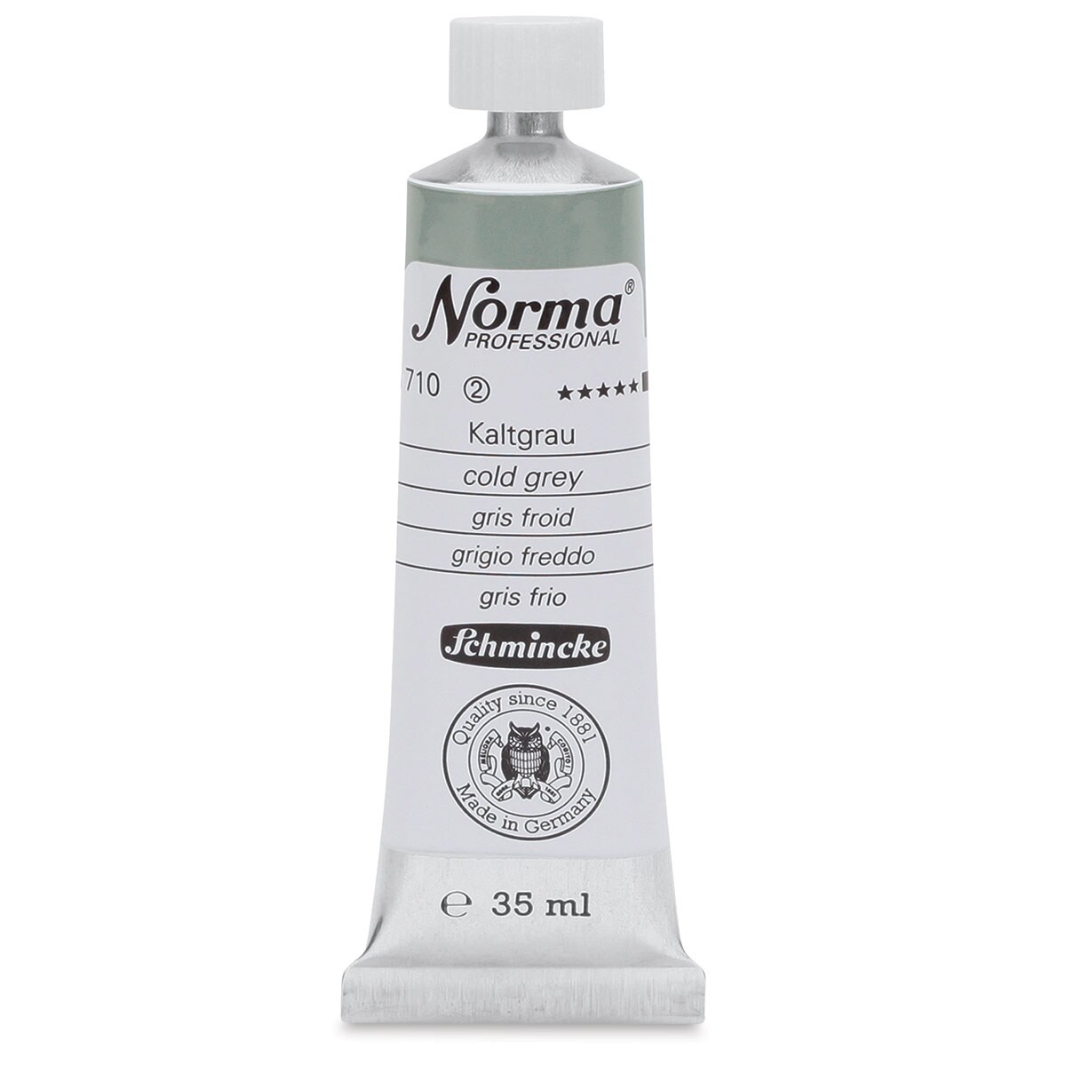 Schmincke Norma Professional Oil Paint - Cold Grey, 35 ml, Tube