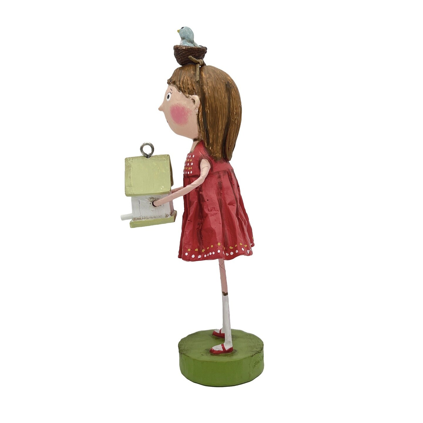 Lori Mitchell Spring Collection: Birdy&#x27;s House Figurine