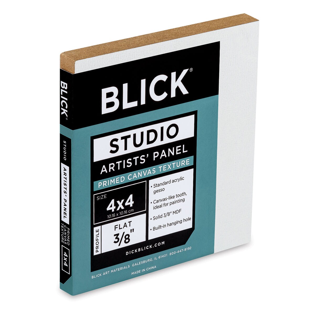 Blick Project Panel Class Pack - 4&#x22; x 4&#x22; x 3/8&#x22;, Pkg of 12