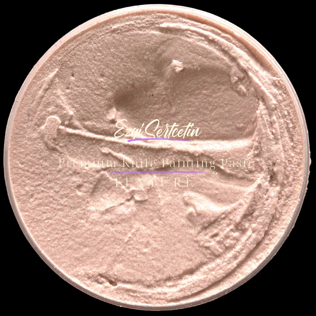 Premium Palette Knife Painting Paste|Modeling Paste|Texture Paste|Authentic Bright Colors|Ready to Use|Easy to Apply| 6oz by Volume|Ezgi Sertcetin