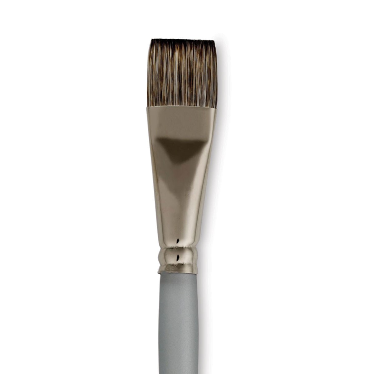 Dynasty Faux Squirrel Brush - Flat, Short Handle, 3/4&#x22;