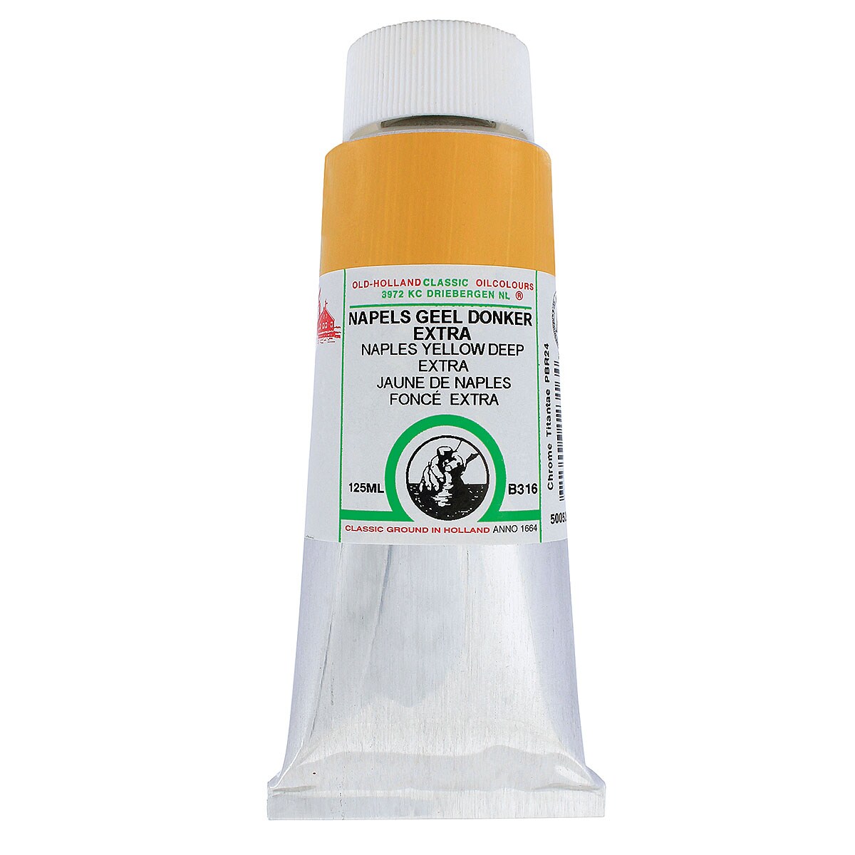 Old Holland Classic Oil Color - Naples Yellow Deep Extra, 125 ml tube