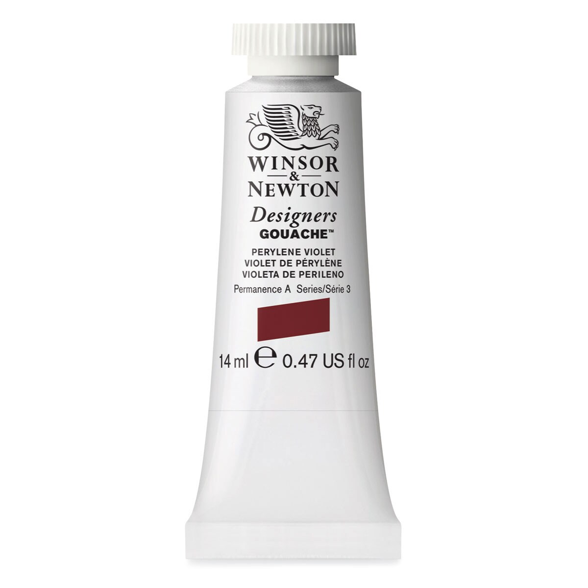 Winsor &#x26; Newton Designers Gouache - Perylene Violet, 14 ml tube