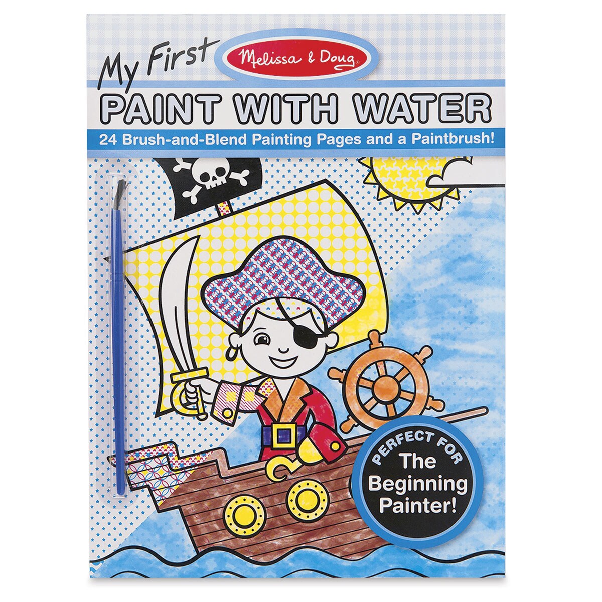 Melissa & Doug My First Paint with Water Activity Book - Blue