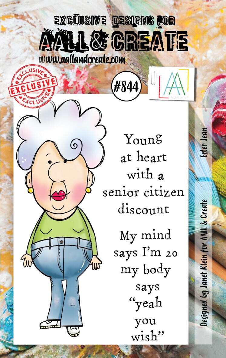 AALL and Create  Stamp Set - 844 - Ester Jean