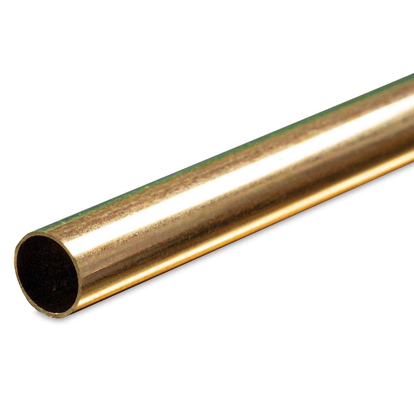 K&#x26;S Metal Tubing - Brass, Round, 11/32&#x22; Diameter, 36&#x22;