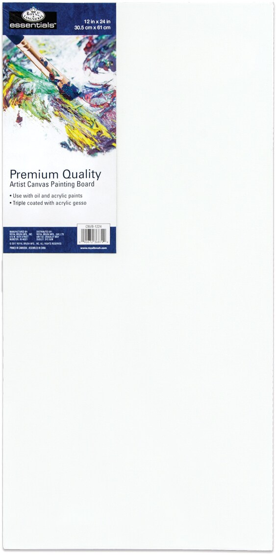 Royal Langnickel essentials(TM) Premium Canvas Board-12&#x22;x24&#x22;