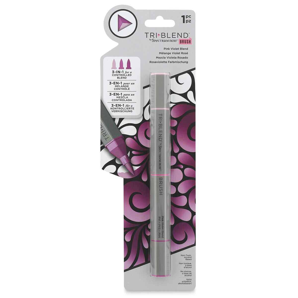 Spectrum Noir Triblend Brush Marker - Pink Violet Blend