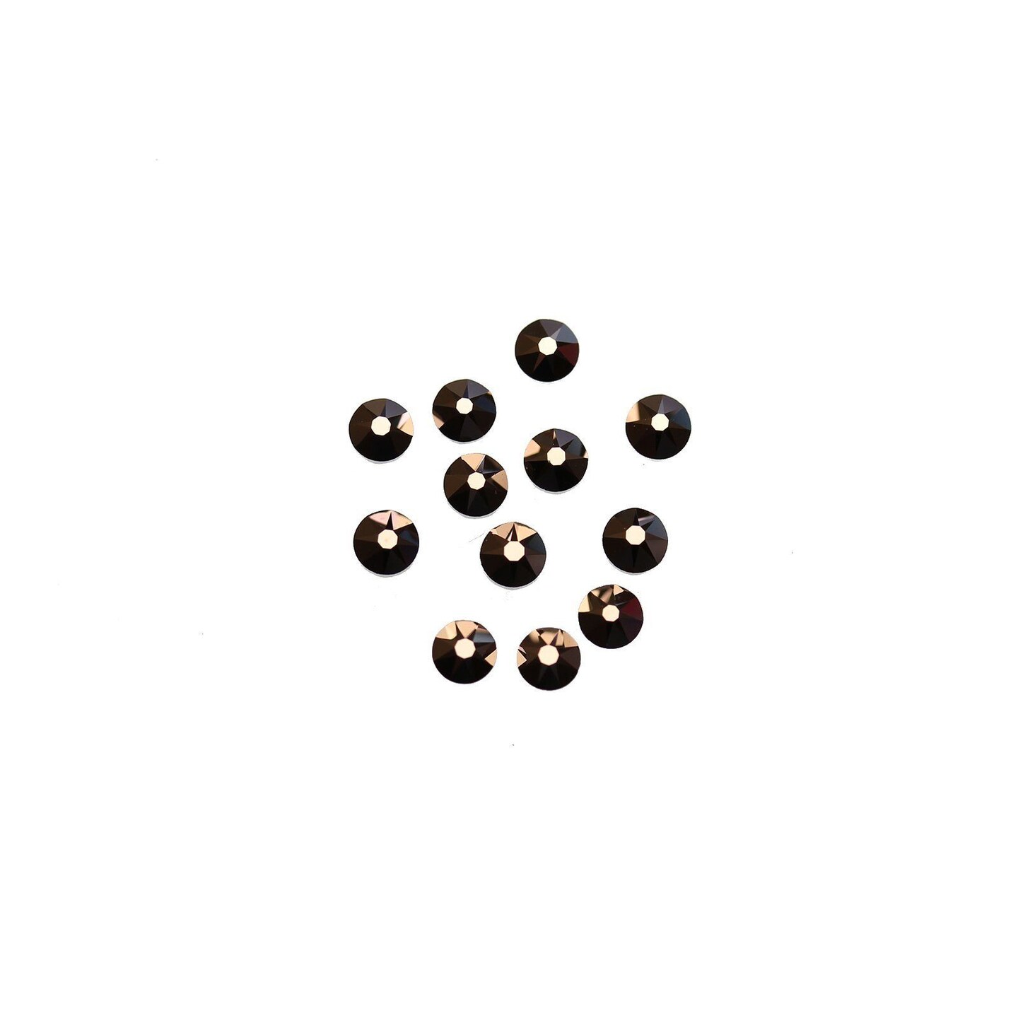 Swarovski® Crystals 2088 Xirius Rose Flat Back, Foiled, SS12 (3-3.2mm) Crystal Rose Gold - 144pcs